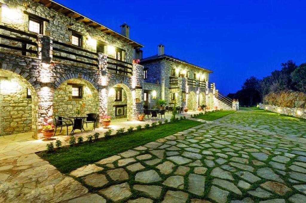 Aparthotel Prasino - Galazio Mourésion Exterior foto